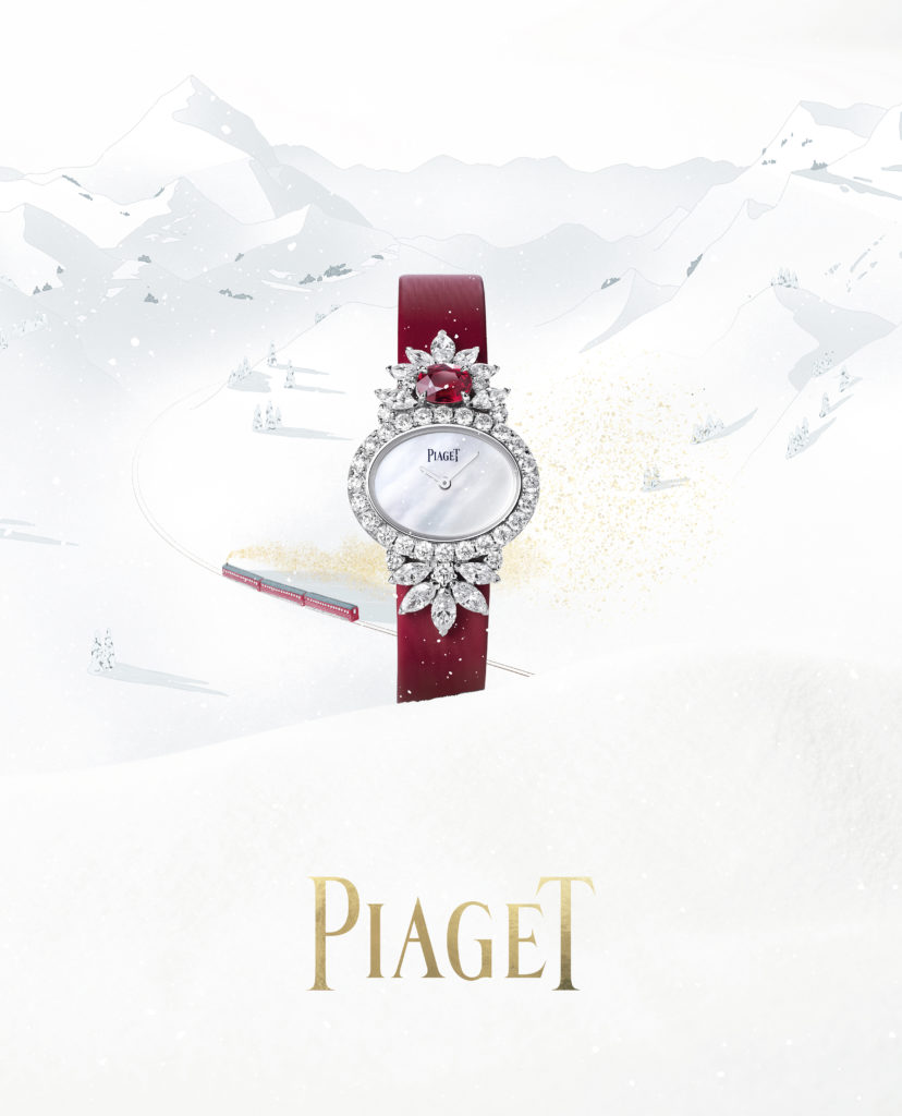 PIAGET 22 HOLIDAY SEASON s campaign Alexandra Perrin